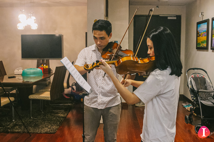 Học Violin tại nhà ở Hà Nội